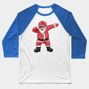 Santa Claus at Hip Hop Dance Baseball T-Shirt